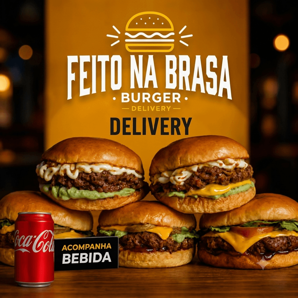 COMBO Família 4 Lanches + 5X Refrigerante + 5X Fritas