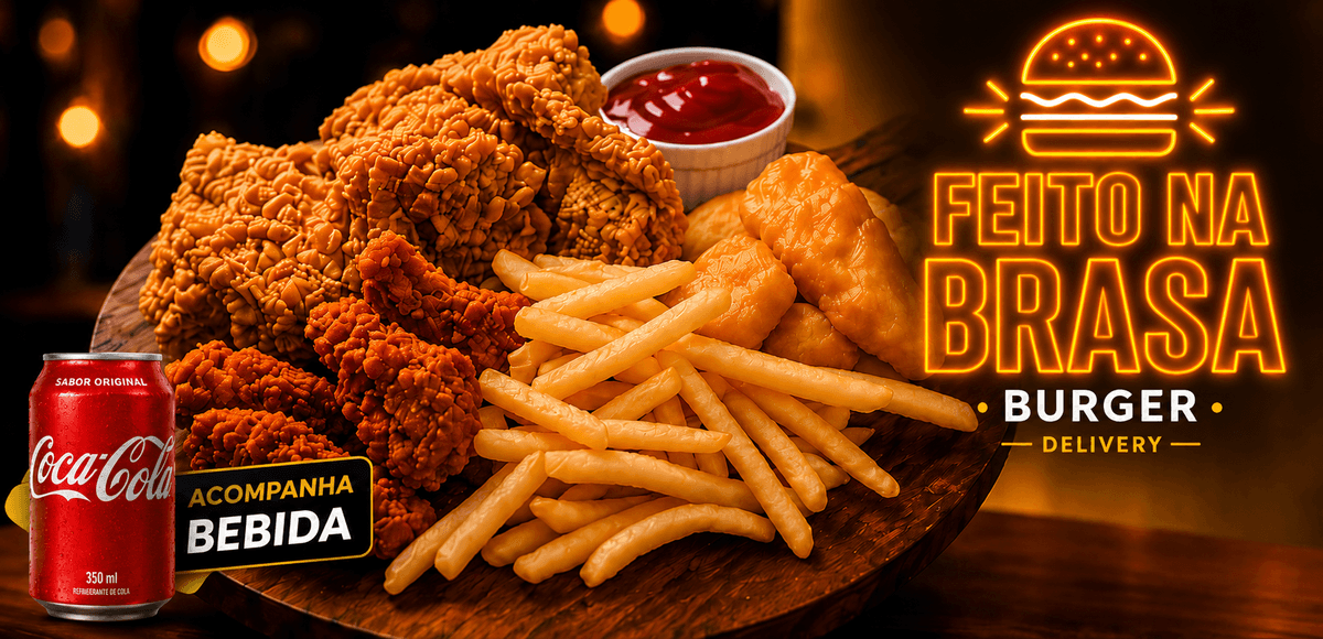 COMBO de Fritas + Frango Frito + Nuggets